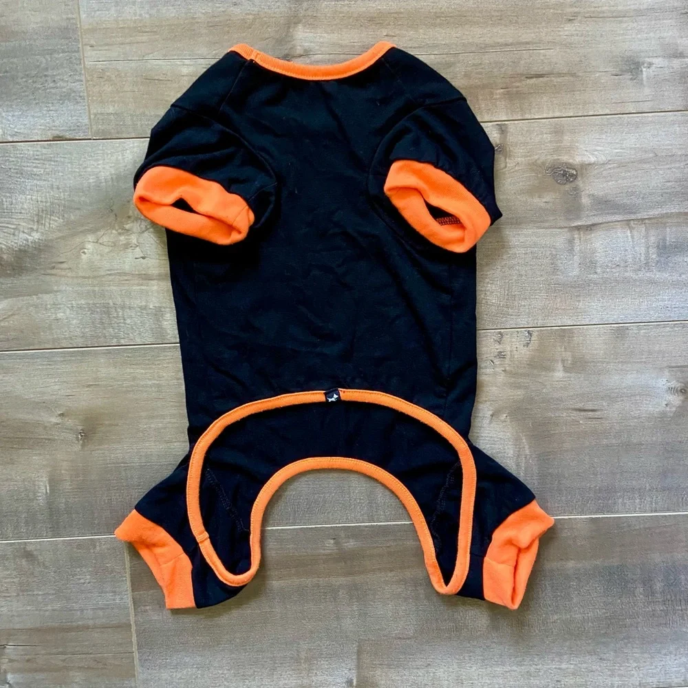 HOTEL DOGGY Trick or Treat Spooky Halloween Bone Candy Onsie
